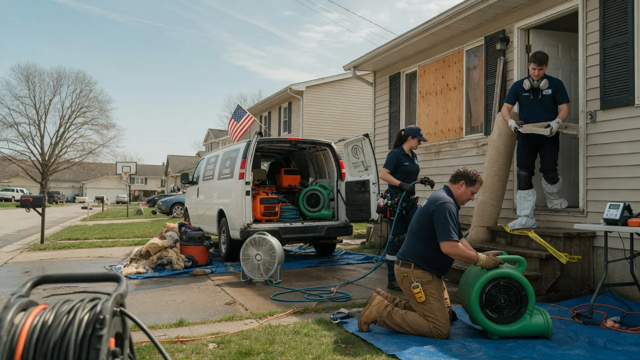 Water Damage Restoration in Holmesville, OH near me